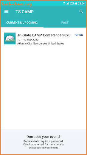 Tri-State CAMP Conference screenshot