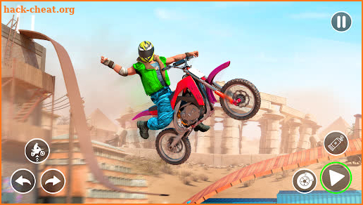 Trial Bike Stunt Tricks Master screenshot