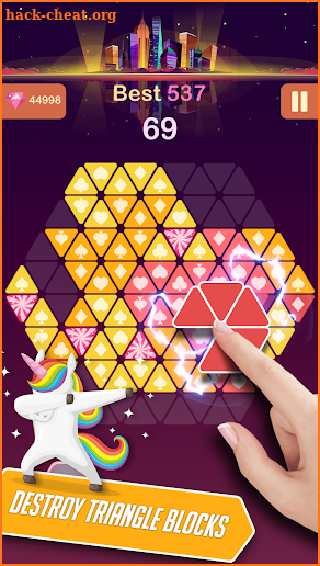 Triangle Candy - Block Puzzle screenshot