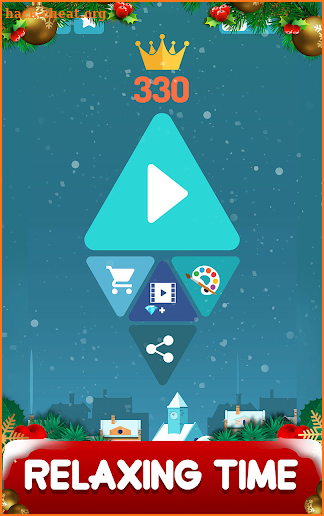 Triangle Diamond – Hexagon Board - Hexa Puzzle screenshot
