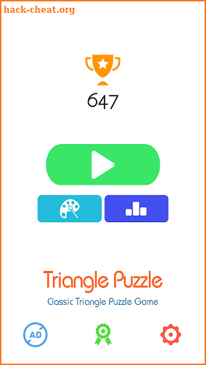 Triangle Puzzle screenshot