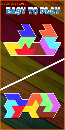 Triangle Tangram Game – Free Brain Teaser Puzzles screenshot