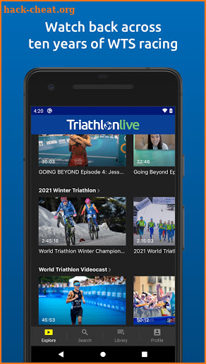 TriathlonLive screenshot