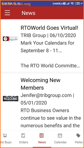 Trib Group screenshot