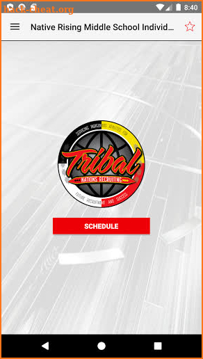Tribe Athletics Sports Events screenshot