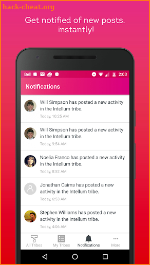 Tribe Social screenshot