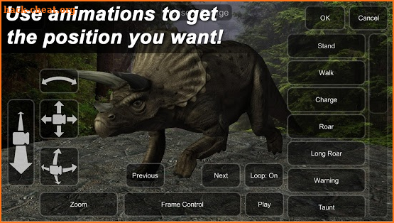 Triceratops Mannequin screenshot