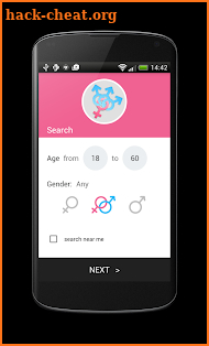 TriChat - online dating chat screenshot