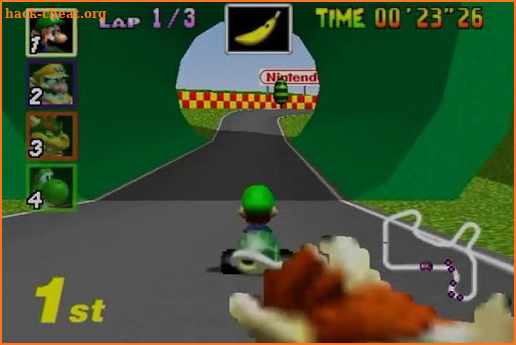 Trick Mariokart 64 screenshot
