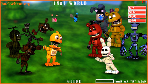 Tricks FNaF World Free screenshot