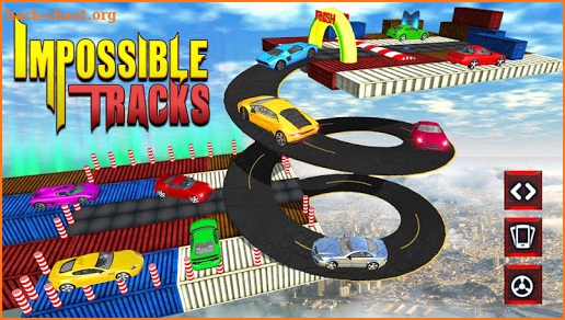 Tricks Master Impossible Car Stunts Racer 2018 screenshot