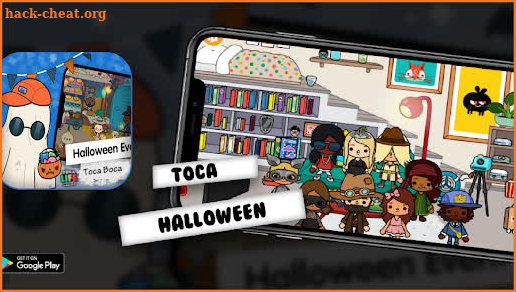 Tricks toca boca halloween party 2021 screenshot
