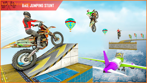 Tricky Bike Stunt Racing Games - New Bike Games 3D screenshot