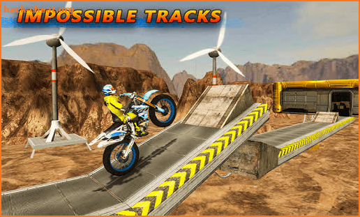 Tricky Bike Stunt Racing Tricks Impossible Tracks screenshot