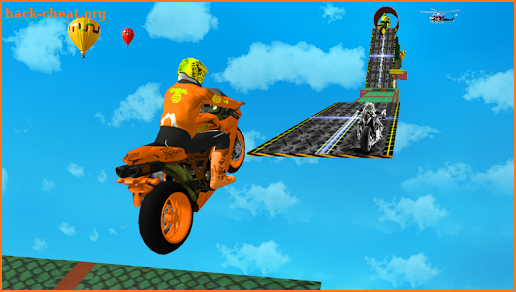 Tricky Bike Stunts Master: Free 3D Games 2018 screenshot