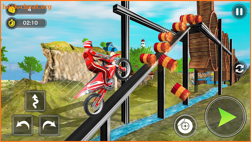 Tricky Bike Trail Stunts - Stunt Bike Racing Games screenshot