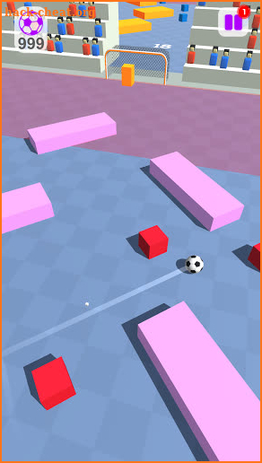 Tricky Kick - Crazy Soccer Goal Game screenshot