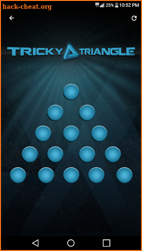 Tricky Triangle Board game screenshot