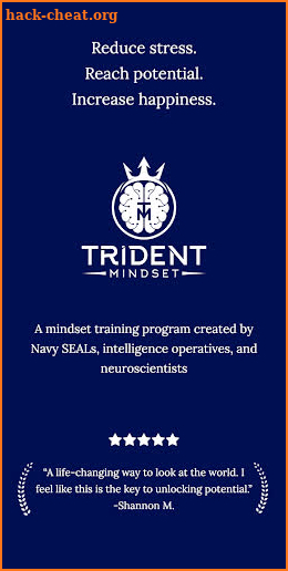 Trident Mindset screenshot