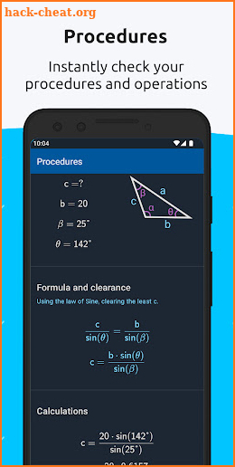 Trigonometry Calculator Pro screenshot