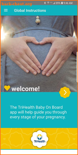 TriHealth Baby on Board screenshot