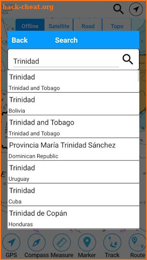 Trinidad and Tobago Offline GPS Nautical Charts screenshot