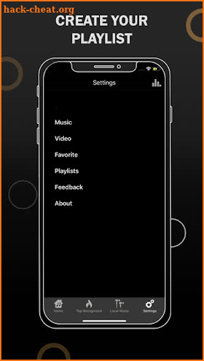 trinkio music screenshot