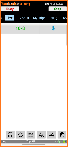 Trip Bid screenshot