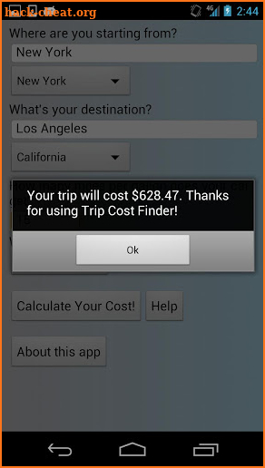 Trip Cost Finder & Calculator+ screenshot