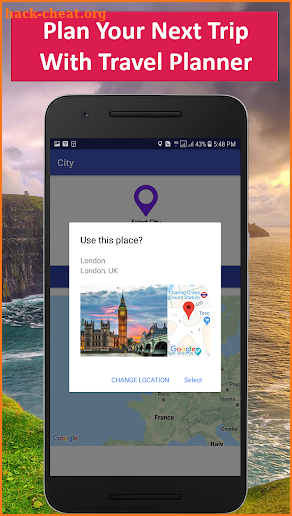Trip planner: Maps, Hotels, Directions screenshot