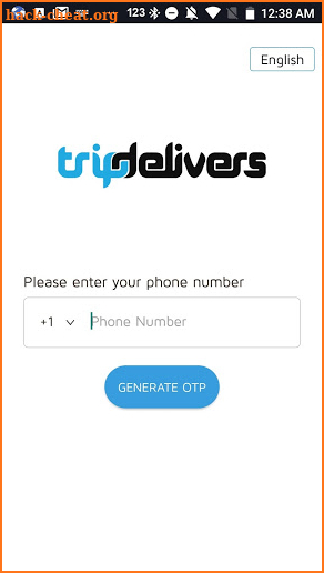 TripDelivers Driver screenshot
