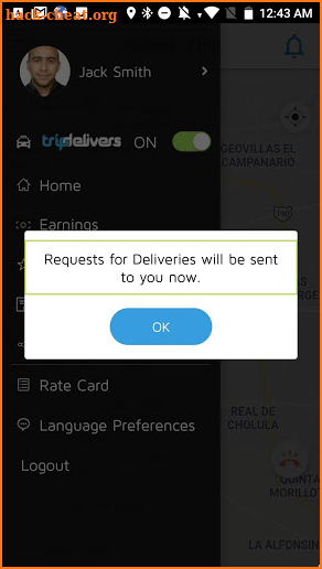 TripDelivers Driver screenshot