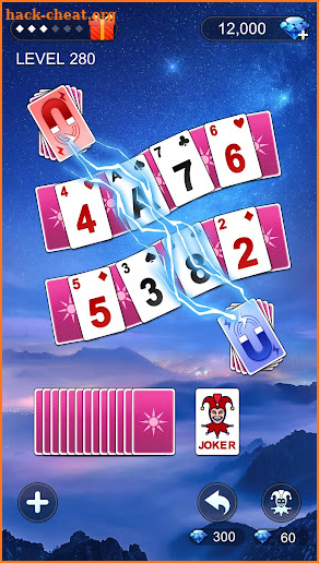 TriPeaks Solitaire screenshot