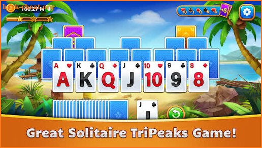 TriPeaks Solitaire Card Games screenshot