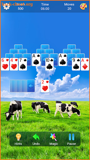 TriPeaks Solitaire - classic solitaire card game screenshot