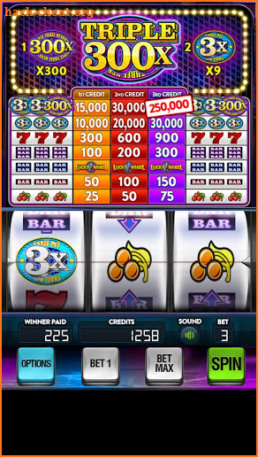 Triple 300x Free Vegas Slots screenshot