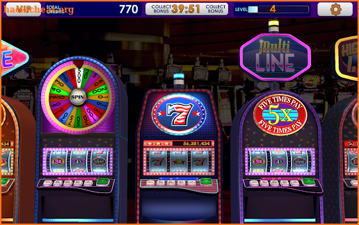 Triple 777 Deluxe Classic Slots screenshot