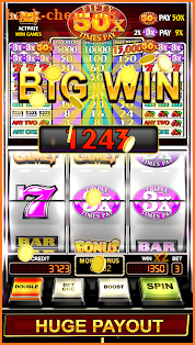 Triple Fifty Times Pay - Free Vegas Style Slots screenshot
