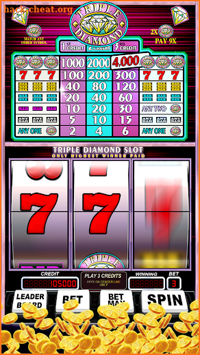 Triple Pay Diamond Slot screenshot