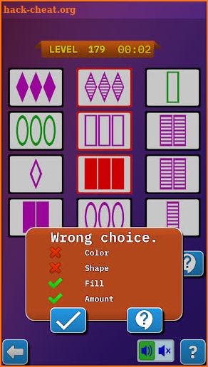 Triple sets: brain trainer screenshot