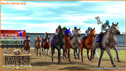 Triple Throne Horse Racing screenshot
