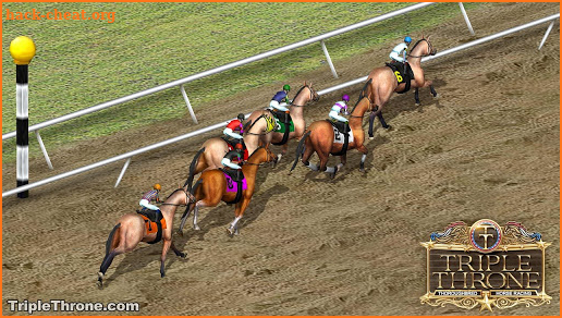 Triple Throne Horse Racing screenshot
