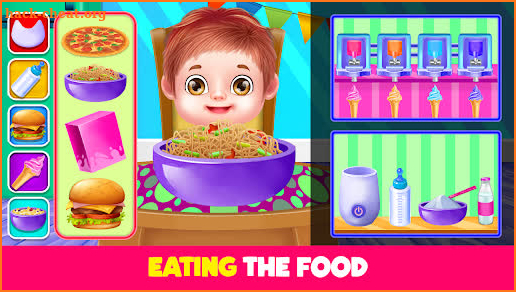Triplet Chic Baby Care Games screenshot
