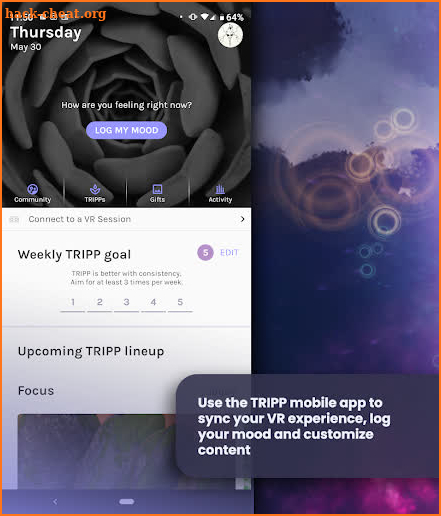 TRIPP Mobile screenshot