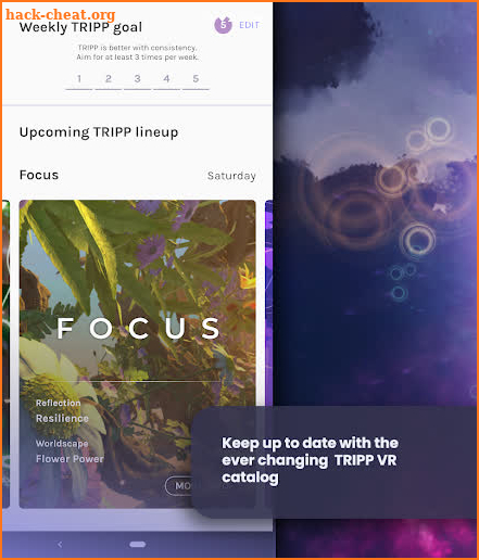 TRIPP Mobile screenshot
