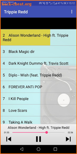 Trippie Redd songs screenshot