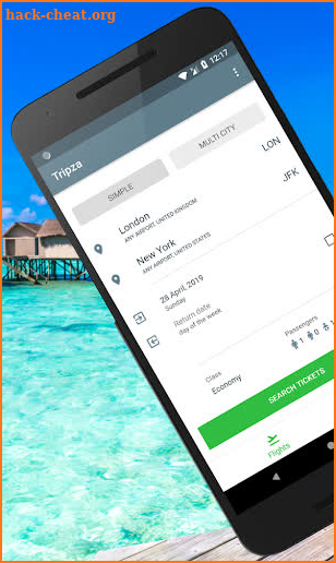 Tripza - Cheap Flights and Hotels Booking screenshot