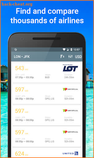 Tripza - Cheap Flights and Hotels Booking screenshot