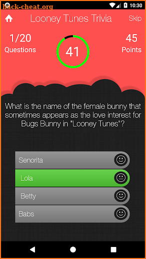 Trivia for Looney Tunes screenshot