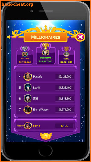 Trivia Millionaire screenshot